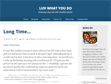 Tablet Screenshot of luvwhatyoudo.net